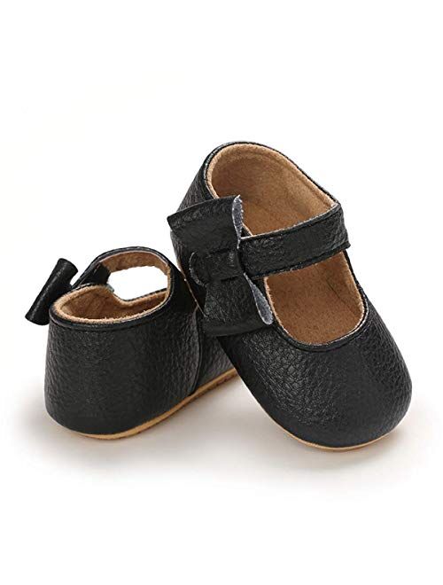 BENHERO Baby Girls Shoes Infant Mary Jane Flats Princess Wedding Dress Baby Sneaker Shoes