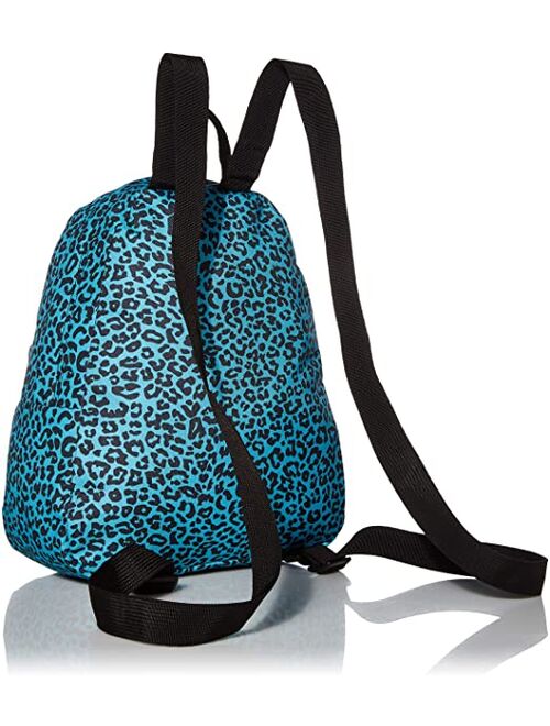 JANSPORT Half Pint Mini Backpack - Peacock Blue Leopard Life