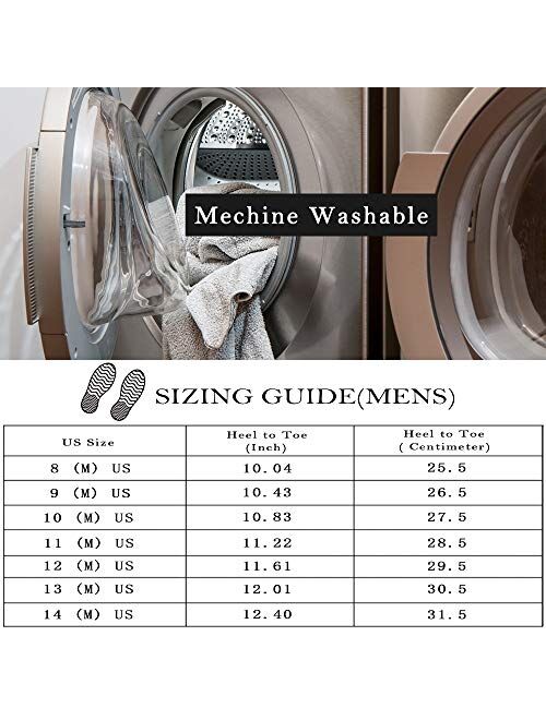 MIXIN Slippers for Men House Shoes Moccasin with Comfortable Memory Foam