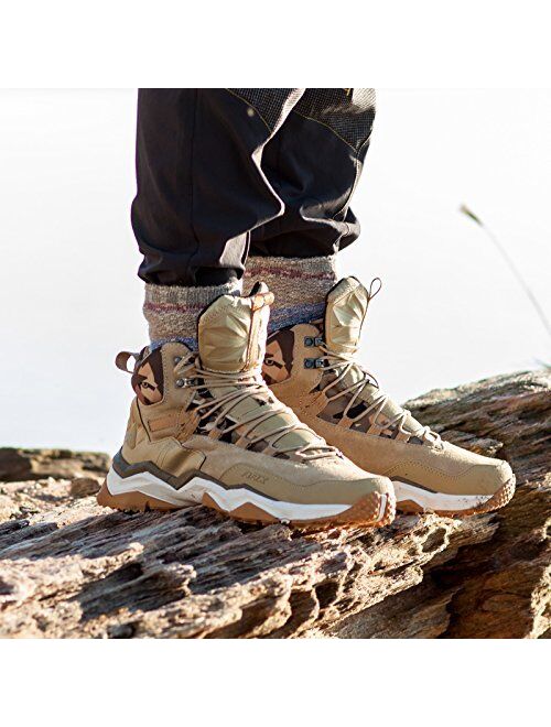 RAX Men's Wild Wolf Waterproof Hiking Boot Outdoor Trekking Shoes
