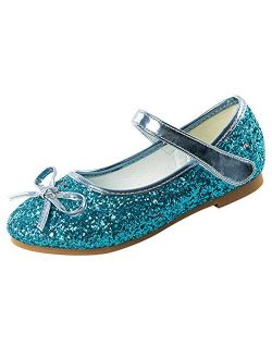 Cadidi Dinos Little Girl's Adorable Sparkle Princess Party Girls Dress Shoes