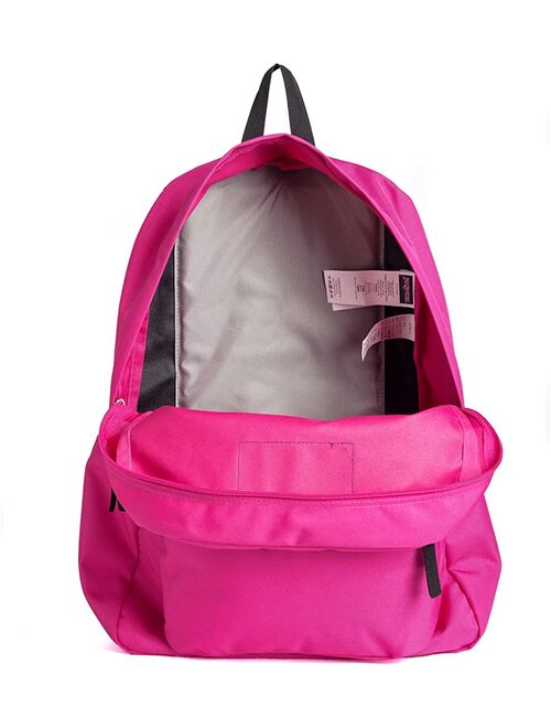 Jansport Superbreak Backpacks (Cyber Pink)