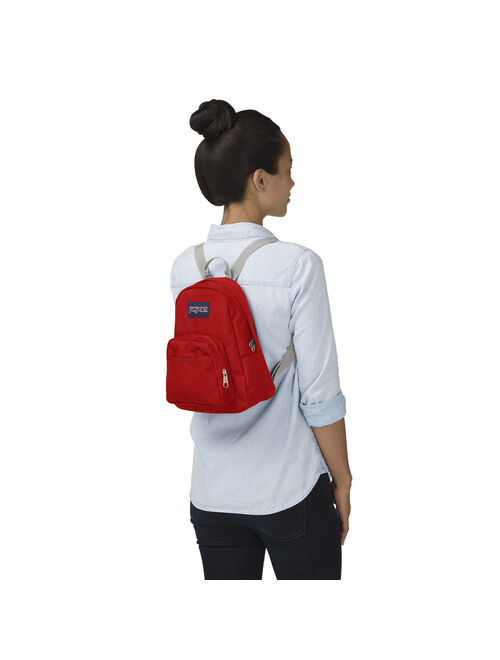 Jansport Half Pint Red Tape Mini Backpack