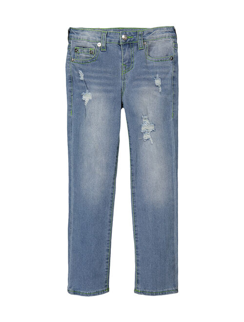 True Religion | Carolina Blue Geno Straight-Leg Jeans - Boys