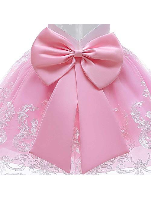 Jxstar Girls Unicorn Costume Flower Pageant Princess Dresses & 2PCS Accessories