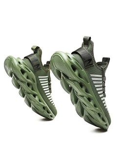 Men's Women's Slip on Breathable Walking Shoes Ultra Lightweight Casual Sport Gym Fashion Sneakers