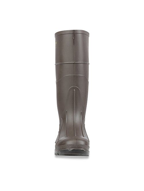Servus 15" PVC Polyblend Soft Toe Men's Work Boots, Brown