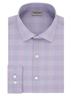 Men's Dress Shirt Technicole Slim Fit Check