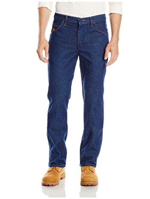 Wrangler Riggs Workwear Men's Fr Flame Resistant Slim Fit Jean