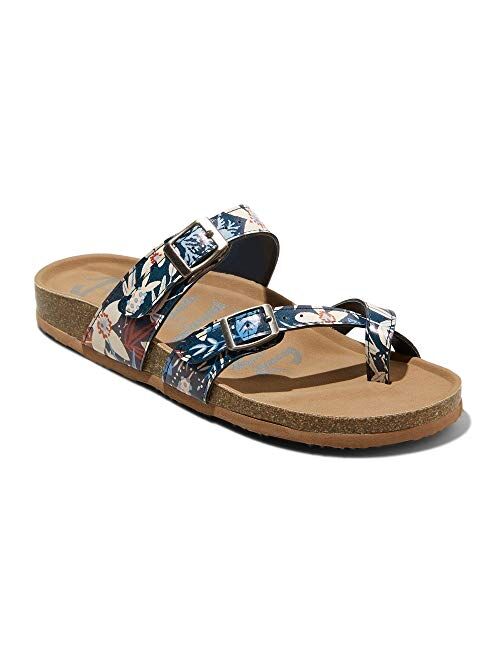 Mad Love Women's Prudence Footbed Sandals