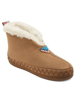 Women's Caprice Bootie Slippers Tan (Large)