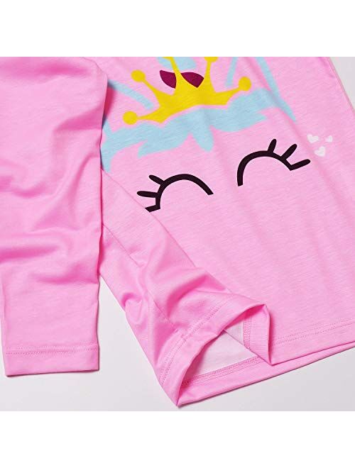 Jxstar Pajamas for Girls Unicorn Pjs Sets Little Kids Cotton Sleepwear