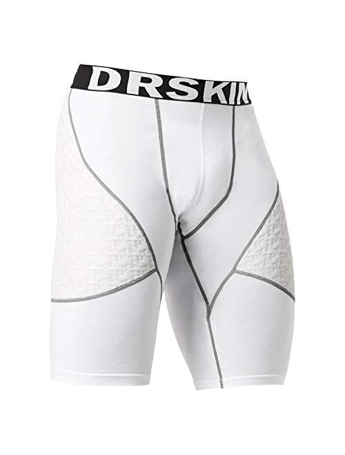 DRSKIN Compression Cool Dry Sports Tights Sliding Shorts