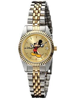 Disney Women's MM0061 Two-Tone Mickey Mouse Watch with Date Movement