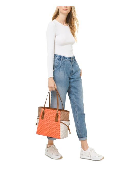 Michael Kors Signature Voyager East West Tote