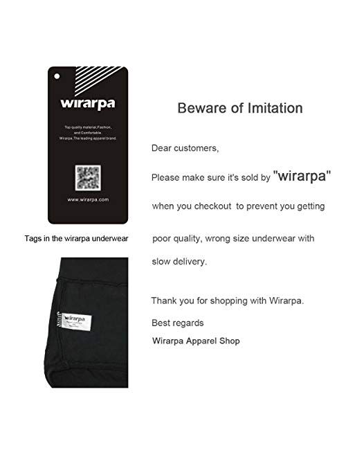 wirarpa Women's High Waisted Cotton Underwear Soft Full Briefs Ladies Breathable Panties Multipack