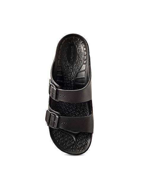 Gravity Defyer Men's G-Defy UpBov Sandal - VersoCloud Multi-Density Shock Absorbing Ortho-Theraputic Sandals