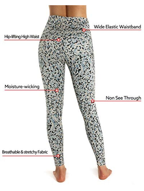 STYLEWORD Womens Yoga Pants with Pockets High Waist Workout Leggings Running Pants