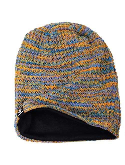 PGTen Women's Knit Slouchy Beanie Baggy Skull Cap Turban Winter Summer Beret Hat