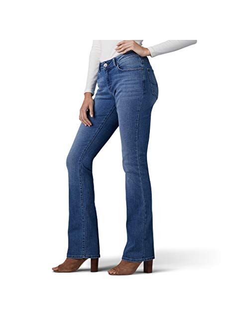 Buy Lee Women's Modern Series Curvy Fit Bootcut Jean with Hidden Pocket ...