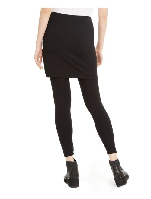 Eileen Fisher Stretch Jersey Knit Skirted Leggings, Regular & Petite, Created for Macy's