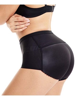 NINGMI Women Butt Lifter Briefs Panty Seamless Padded Hip Enhancer Underwear