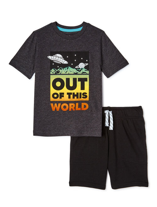365 Kids From Garanimals Boys Out Of This World Outfit Set, 2-Piece, Sizes 4-10