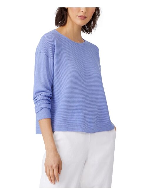 Eileen Fisher Organic Ribbed Sweater