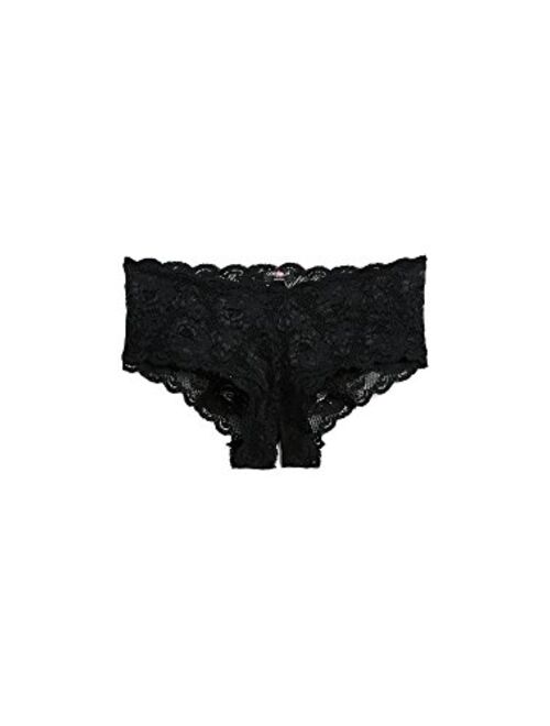 Cosabella Women's Never Say Never Naughtie Open Gusset Hotpant Crotchless Panty