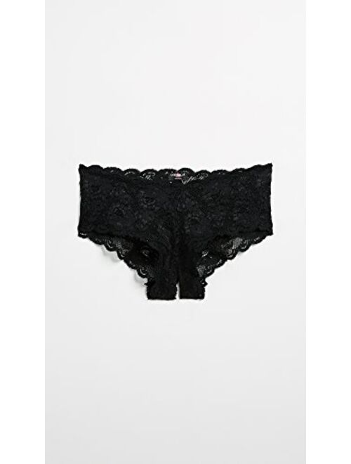 Cosabella Women's Never Say Never Naughtie Open Gusset Hotpant Crotchless Panty