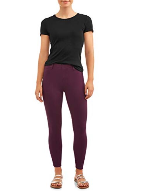 Time and Tru Purple Pearl Fitted Jegging