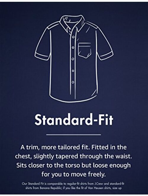 Amazon Brand - Goodthreads Men's Short-Sleeve Chambray Shirt