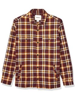 Men's Heavyweight Flannel Shirt Jacket