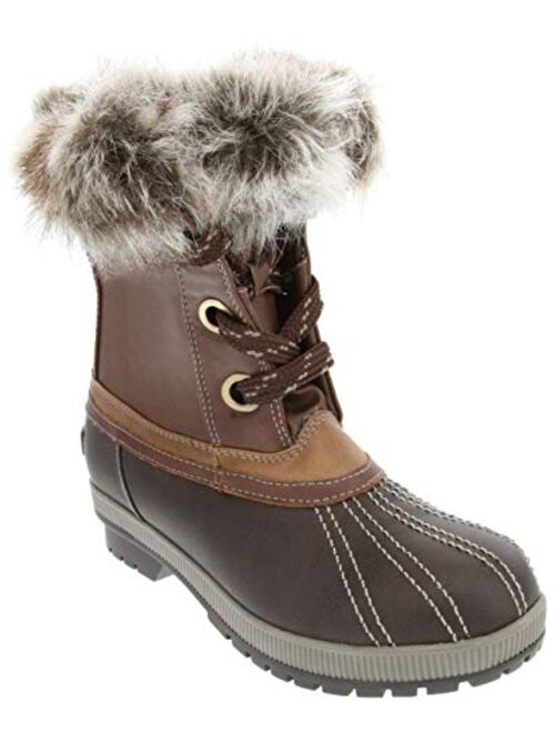 LONDON FOG Womens Cold Weather Waterproof Snow Boots