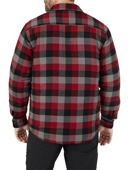 Genuine Dickies 2-in1 Diamond Quilted Reversible Flannel Shirt Jacket