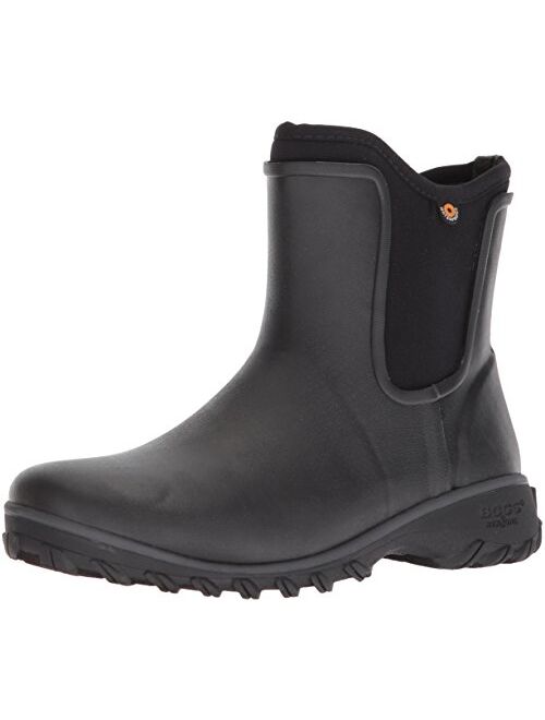 BOGS Women's Sauvie Slip on Boot Waterproof Garden Rain