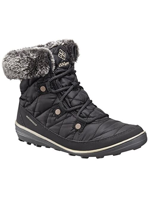 Columbia Women’s Heavenly Shorty Omni-HEAT Winter, Waterproof & Breathable Snow Boots