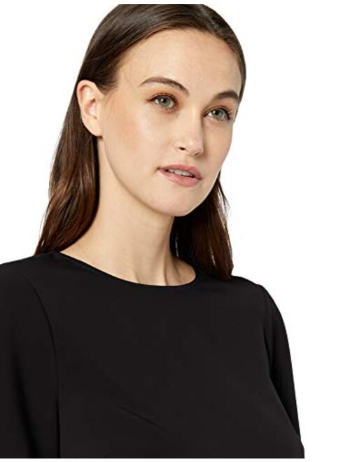 Amazon Brand - Lark & Ro Women's Three Quarter Sleeve Blouse