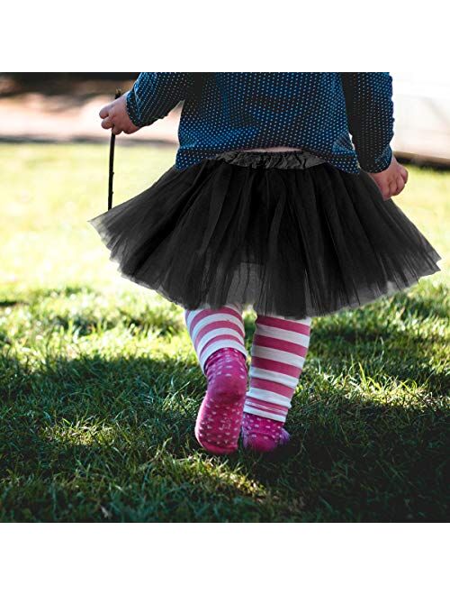 Baby Tutu Skirt, Infant Tutus, 5 Layers Tulle Dress Up for Baby Girls & Toddlers