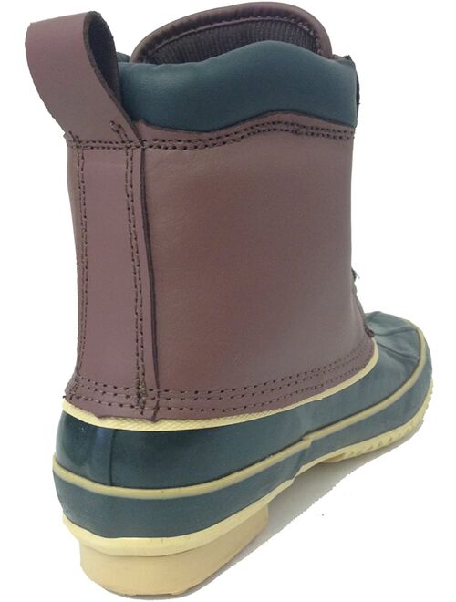 Women's Duck Boots Leather Insulated Waterproof Hiking Snow Shoes