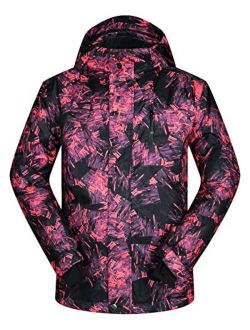 Men's Ski Jacket Outdoor Waterproof Windproof Coat Snowboard Mountain Rain Jacket New