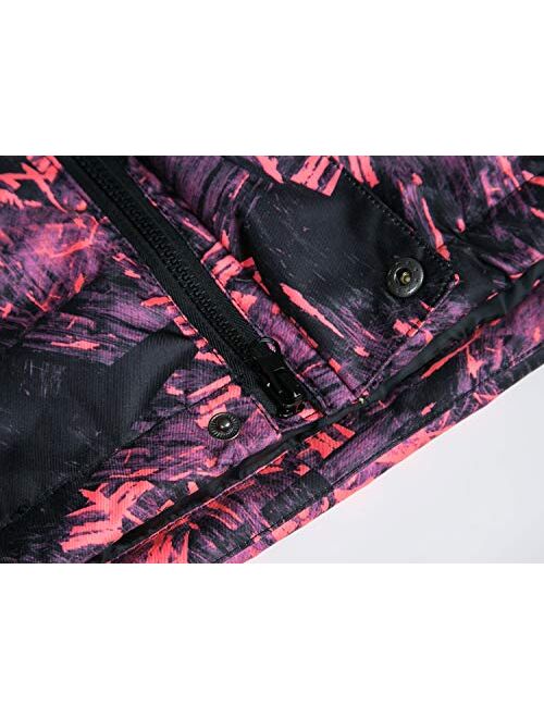 Men's Ski Jacket Outdoor Waterproof Windproof Coat Snowboard Mountain Rain Jacket New