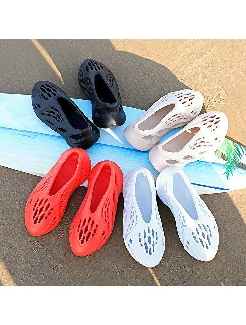 JIUMUJIPU 009 Men’s Lightweight Summer Slides Sandal，Slide Shoes, Sandals Water Shoe