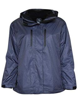 Pulse Women's Plus Extended Size 3in1 Boundary Snow Ski Jacket Coat