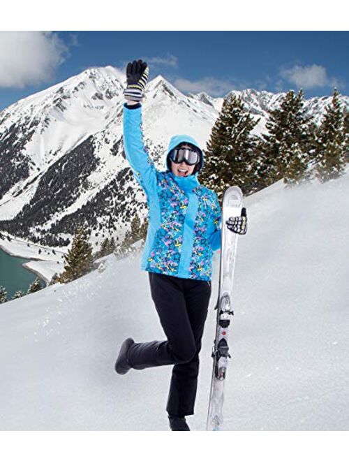 Andorra Women's Performance Insulated Ski Jacket with Zip-Off Hood