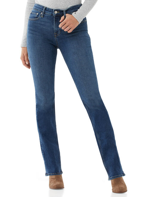 Free Assembly Women's Essential Mid-Rise Bootcut Jeans