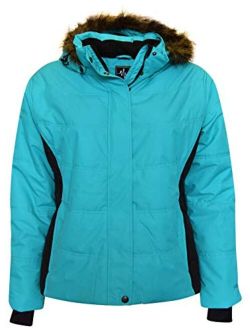 Pulse Women's Plus Extended Size Ski Coat Jacket Aspens Calling