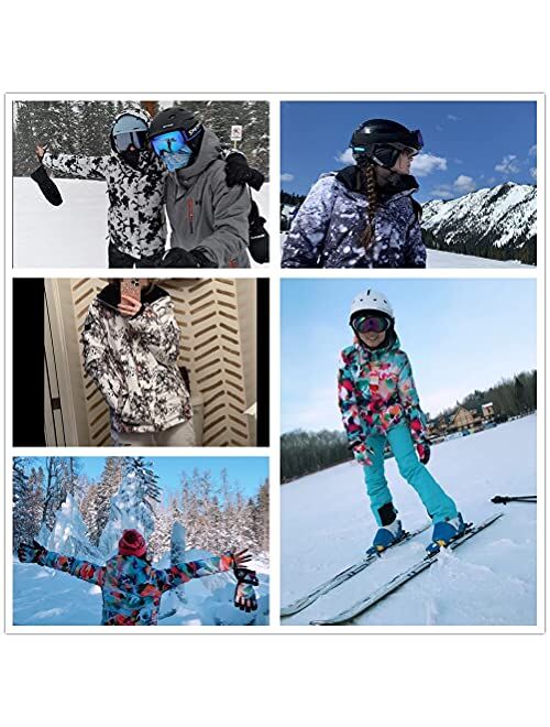 Womens Ski Jacket and Pants Snowboard Jacket Women Snow Jacket Womens Ski Coat Women Warm Winter Waterproof