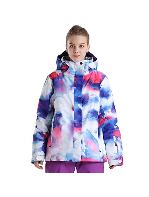 Womens Ski Suit Snow Suit Ski Jackets Snowboard Jacket Ski Coat and Bib Suit