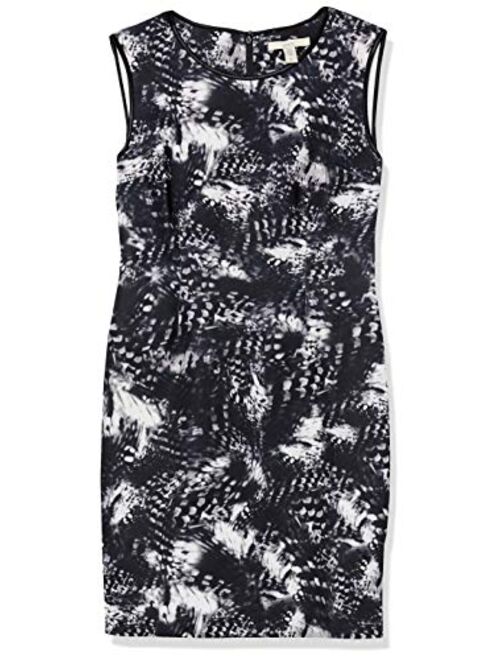 Amazon Brand - Lark & Ro Women's Sleeveless Printed Sheath Dress